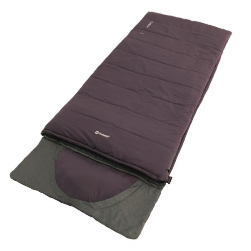 Купить онлайн Одеяло спальное Contour Dark Purple, 220x85см, встроенная подушка
